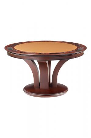 Darafeev's Treviso Round Poker Dining Table in Wood