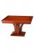 Darafeev's Treviso Square Wood Table with Pedestal Base