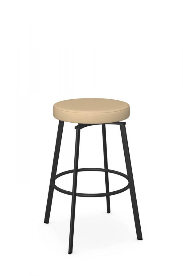 Buy Amisco's Skyla Modern Backless Swivel Bar Stool - Free Shipping!