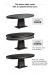 Darafeev's Torino Elliptical Table with Table Top Options