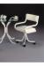 Samantha Swivel Dining Chair with Arms and Upholstered Seating