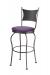 Trica's Art Collection Swivel Bar Stool with No Laser Cut on Metal Back