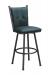 Trica's Arthur Swivel Bar Stool in Dillon Williamsburg Vinyl