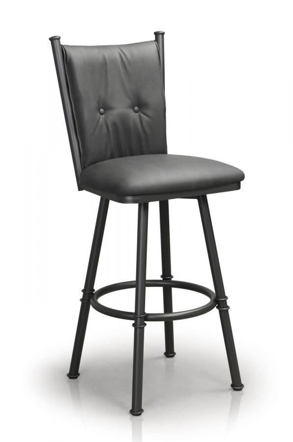Buy Trica's Arthur Swivel Counter Stool w/ ButtonTufted High Back