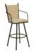 Trica Arthur 2 Swivel Stool with Fabric Upholstery