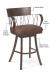 Trica's Bambusa Swivel Stool - Made-to-Order