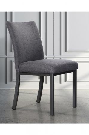 Trica's Biscaro Modern Upholstered Dining Chair in Gray