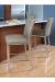 Trica Biscaro Stool to Match Stainless Steel Appliances