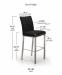 Trica's Biscaro Bar Height Dimensions