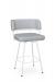 Metal Finish: 61 Pure • Seat and Back Covering: MB Iceberg, vinyl
