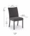 Trica's Biscaro Plus Chair Dining Height Dimensions