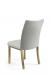 Trica's Modern Gold Dining Chair with Back