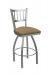 Holland's Contessa Outdoor Swivel Bar Stool in Breeze Champagne