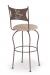 Trica Cafe Swivel Stool with Coffee Cup Laser-Cut on Back