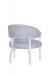 Fairfield's Gigi Upholstered Arm Chair Finished in White - Back View