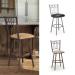 Trica's Charles Traditional Swivel Bar Stool - in Custom Colors