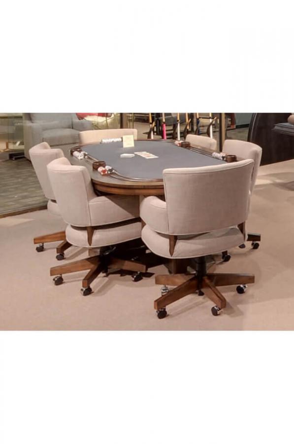 Buy Darafeev's Encore 7Piece Wood Texas Hold'em Table Set