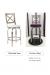 Trica Chateau Swivel Stool - Available in Standard Seat or Comfort Seat