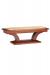 Darafeev's Treviso Traditional Upholstered Bench with Storage in Natural Wood