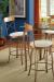 Trica's Laura Bar Stools in Dining Room near Pub Table