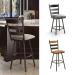 Trica's Louis Traditional Swivel Bar Stool in Custom Colors