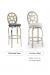 Trica Provence Swivel Stool - Available in Standard Seat or Comfort Seat