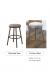 Trica Sal Swivel Stool - Available in Standard Seat or Comfort Seat