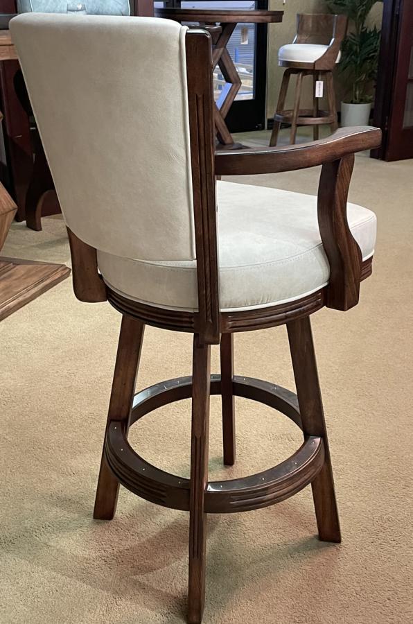 Buy Darafeev's 960 Luxury Wood Swivel Stool • Free shipping!