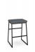 Amisco's Zach Modern Backless Custom Made Bar Stool with Sled Base - Seat Cushion