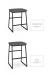 Amisco's Zach Bar Stool Available in Counter Height and Bar Height