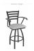 Holland's Jackie Swivel Stool with Arms in Counter Height