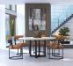 Wesley Allen's Miramar Modern Dining Chairs in Modern Dining Room