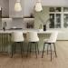 Amisco's Diego Swivel Counter Stool in Modern Kitchen