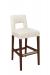 Style Upholstering's #6655 Fruitwood Bar Stool