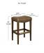 Style Upholstering's 680 Bar Height Dimensions