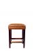 Style Upholstering #698B Upholstered Backless Bar Stool - Front