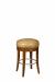 Style Upholstering #710 Traditional Backless Wood Bar Stool