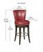 Style Upholstering's #720 Bar Height Dimensions