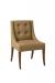 Style Upholstering's 100 Button Tufted Brown Dining Chair
