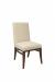 Style Upholstering's 1201 Modern Wood Dining Chair in Cream Fabric