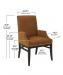 Style Upholstering's 1202 Dining Chair Dimensions