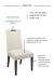 Dining Chair Features