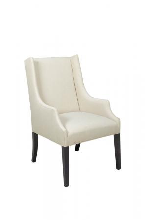 Style Upholstering #2410 Upholstered Modern Dining Wingback Chair