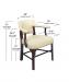 Style Upholstering's 795B Dining Chair Dimensions