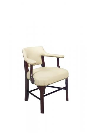 Style Upholstering #795B Upholstered Dining Chair with Arms