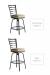 Mallin's M-Series MB-011 Stool in Counter Height and Bar Heights