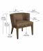 Style Upholstering #39 Dining Chair Dimensions