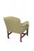 Style Upholstering's #2108CN Upholstered Wood Dining Game Caster Chair with Arms - Back