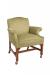 Style Upholstering's 2108CN Traditional Green Upholstered Dining Arm Chair