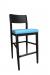 IH Seating Astrid Black Metal Finish Bar Stool